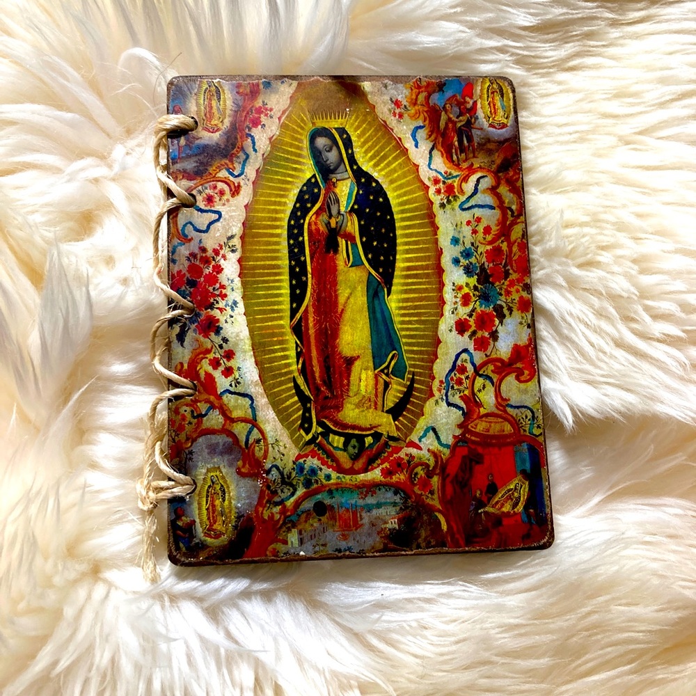 Lady of Guadalupe Handcrafted Notebook